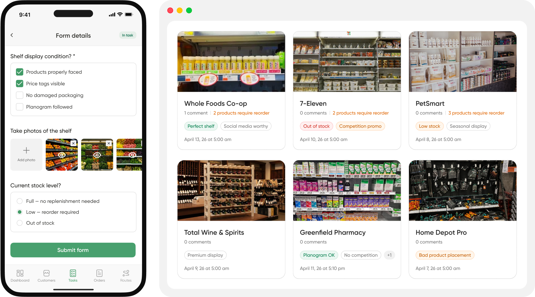 SimplyDepo retail execution workflow