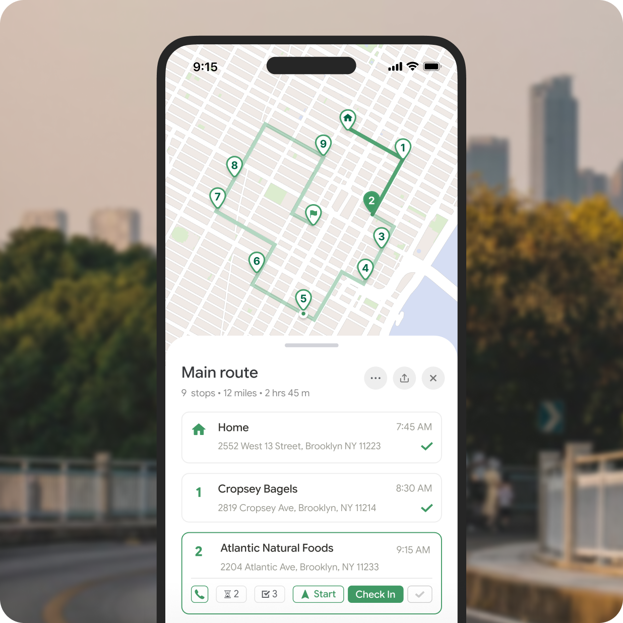 Route Optimization